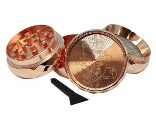 Grinder 42mm Bear Rose Gold - 4 Parts -  Price: 12,90€