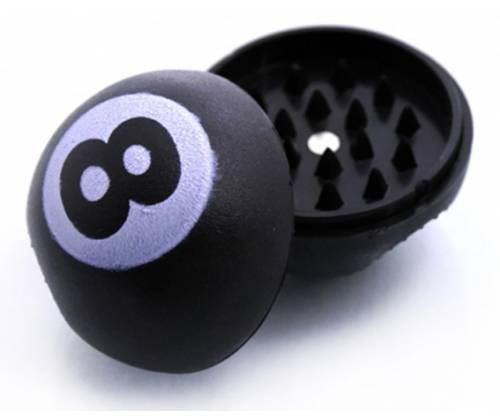 Billiard Ball 8 Grinder Plastic 55mm - 2 Parts -  Price: 4,20€