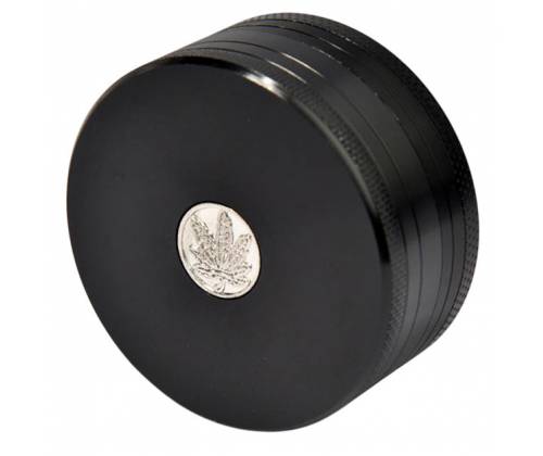 Grinder Metal Grinder 60mm with Cleaning Button - Black 2 Parts -  Price: 11,90€