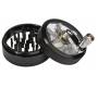Grinder Metal Grinder 60mm with Cleaning Button - Black 2 Parts -  Price: 11,90€