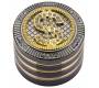 Grinder Τρίφτης Bling Dollars 50mm Aluminium - 4 Parts - Τιμή: 18,90€