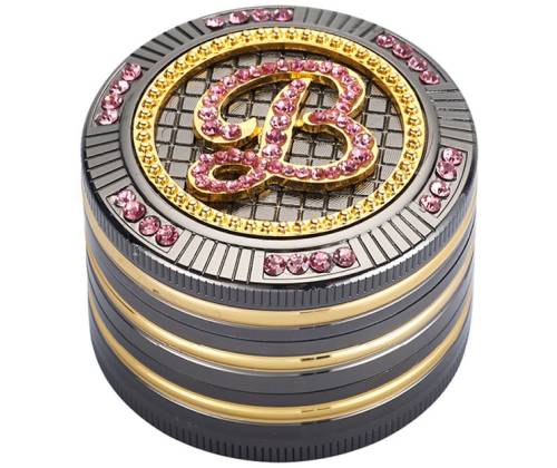 Grinder Τρίφτης Bling Girly 50mm Aluminium - 4 Parts - Τιμή: 19,90€