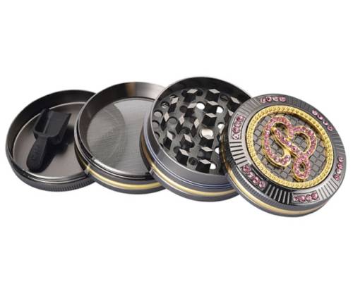 Grinder Τρίφτης Bling Girly 50mm Aluminium - 4 Parts - Τιμή: 19,90€