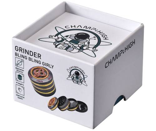 Grinder Τρίφτης Bling Girly 50mm Aluminium - 4 Parts - Τιμή: 19,90€