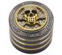Grinder Bling Skull 50mm Aluminum - 4 Parts -  Price: 18,90€