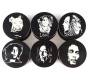 Grinder «Bob Marley» Black 50mm - 4 Parts. - Price: €14.50