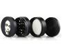 Grinder «Bob Marley» Black 50mm - 4 Parts. - Price: €14.50