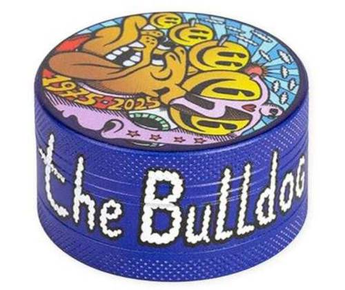 The Bulldog Amsterdam Grinder Μεταλλικό Μπλε 48mm - Dadara 3 Parts - Τιμή: 18,90€