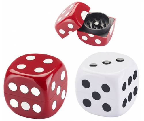 Grinder Τρίφτης Ζαρι Dice 50mm - 2 Parts - Τιμή: 4,20€