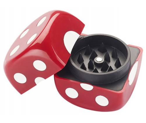 Grinder Τρίφτης Ζαρι Dice 50mm - 2 Parts - Τιμή: 4,20€