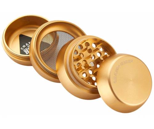 Champ Grinder Τρίφτης Original Χρυσό 40mm - 4 Parts - Τιμή: 11,90€