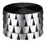 Grinder CNC Silver Black 55mm - 4 Parts -  Price: 17,90€