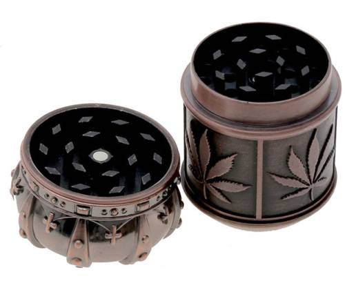 Amsterdam Grinder "Crown" 34mm - 4 parts - Price: 12,50€