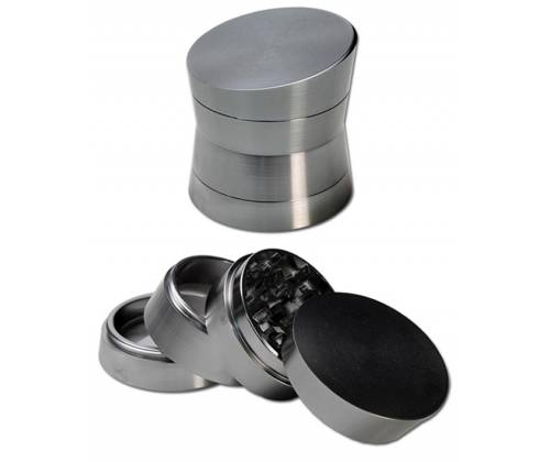 Black Leaf Grinder Τρίφτης «Diabolo» 58mm Aluminium Ασημί - 4 Parts - Τιμή: 18,90€