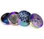 Grinder Τρίφτης Floral Skull 50mm - 4 Parts - Τιμή: 13,50€