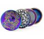 Grinder Τρίφτης Floral Skull 50mm - 4 Parts - Τιμή: 13,50€