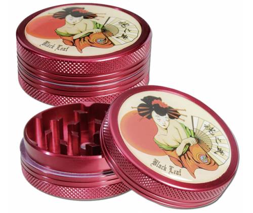 Grinder 50mm Aluminum «Geisha»- 2 Parts -  Price: 12,90€