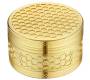 Grinder Honeycomb Gold 50mm - 3 Parts -  Price: 14,90€
