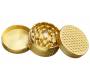 Grinder Honeycomb Gold 50mm - 3 Parts -  Price: 14,90€