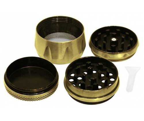 Grinder 43mm Leaf - 4 Parts -  Price: 9,90€