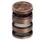 Amsterdam Grinder Shroom 63mm Bronze - 4 parts (aluminum) -  Price: 14,50€