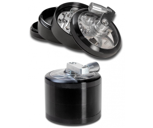 Grinder Grinder 60mm Black - 4 Parts -  Price: 13,90€