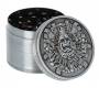 Grinder Metal Grater Mr Joint 50mm «Face»- 4 parts -  Price: 13,50€