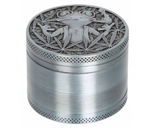 Grinder Metal Grater Mr Joint 50mm «Frog»- 4 parts -  Price: 13,50€