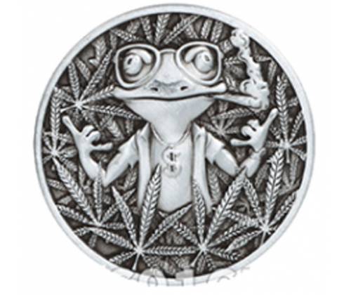 Grinder Metal Grater Mr Joint 50mm «Frog»- 4 parts -  Price: 13,50€