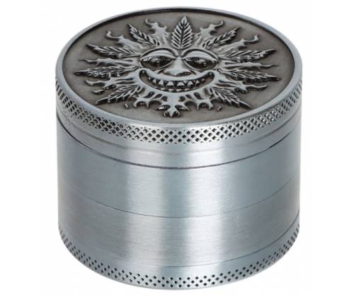 Grinder Metal Grater Mr Joint 50mm «Sun»- 4 parts -  Price: 13,50€