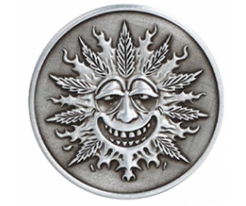 Grinder Metal Grater Mr Joint 50mm «Sun»- 4 parts -  Price: 13,50€