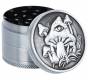 Grinder Τρίφτης Mushroom 60mm Silver - 4 parts - Τιμή: 11,50€