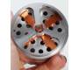 Grinder «Propeler» Metal 62mm Silver - 4 Parts -  Price: 24,50€