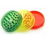Rasta Grinder Τρίφτης Πλαστικός 60mm - 3 Parts - Τιμή: 2,40€
