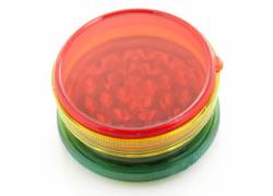 Rasta Grinder Τρίφτης Πλαστικός 60mm - 3 Parts