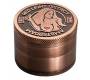 Grinder 50mm Amsterdam Red Light Bronze - 4 Parts -  Price: 11,90€