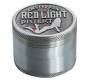 Grinder 50mm Amsterdam Red Light Silver - 4 Parts -  Price: 11,90€