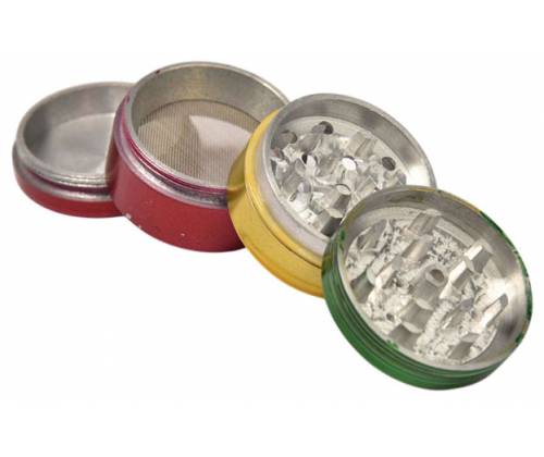 Grinder Τρίφτης Μεταλλικός Reggae Rasta 40mm - 4 Parts - Τιμή: 6,90€