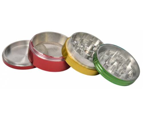 Grinder Metal Reggae Rasta 58mm - 4 Parts -  Price: 7,90€