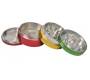 Grinder Metal Reggae Rasta 58mm - 4 Parts -  Price: 7,90€