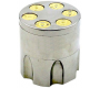 Magnetic Grinder Revolver Barrel 40mm Silver - 3 Parts -  Price: 7,90€