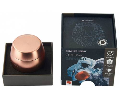 Champ Grinder Τρίφτης Original Rose Gold 40mm - 4 Parts - Τιμή: 11,90€