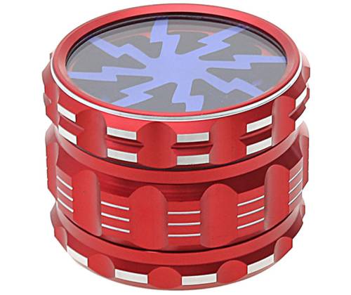 Grinder Τρίφτης «Lightning» 55mm - 4parts Διάφορα Χρώματα - Τιμή: 15,50€