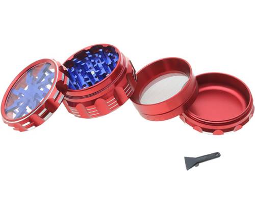 Grinder Τρίφτης «Lightning» 55mm - 4parts Διάφορα Χρώματα - Τιμή: 15,50€