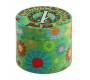 Black Leaf Grinder Aluminum «Smoking for Peace» 54mm - 4 Parts -  Price: 18,50€