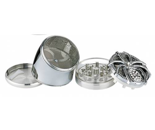 Super Heroes Grinder 70mm Spider with 45° Angle - 4 Parts -  Price: 18,90€