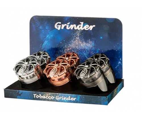 Super Heroes Grinder 70mm Spider with 45° Angle - 4 Parts -  Price: 18,90€