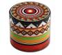 Black Leaf Grinder Aluminum «Totem» 54mm - 4 Parts -  Price: 18,50€