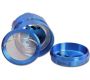 Grinder with Blue Window 56mm - 4 Parts -  Price: 15,90€