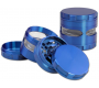 Grinder with Blue Window 56mm - 4 Parts -  Price: 15,90€